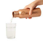 Bouteille d'eau 100% cuivre pur