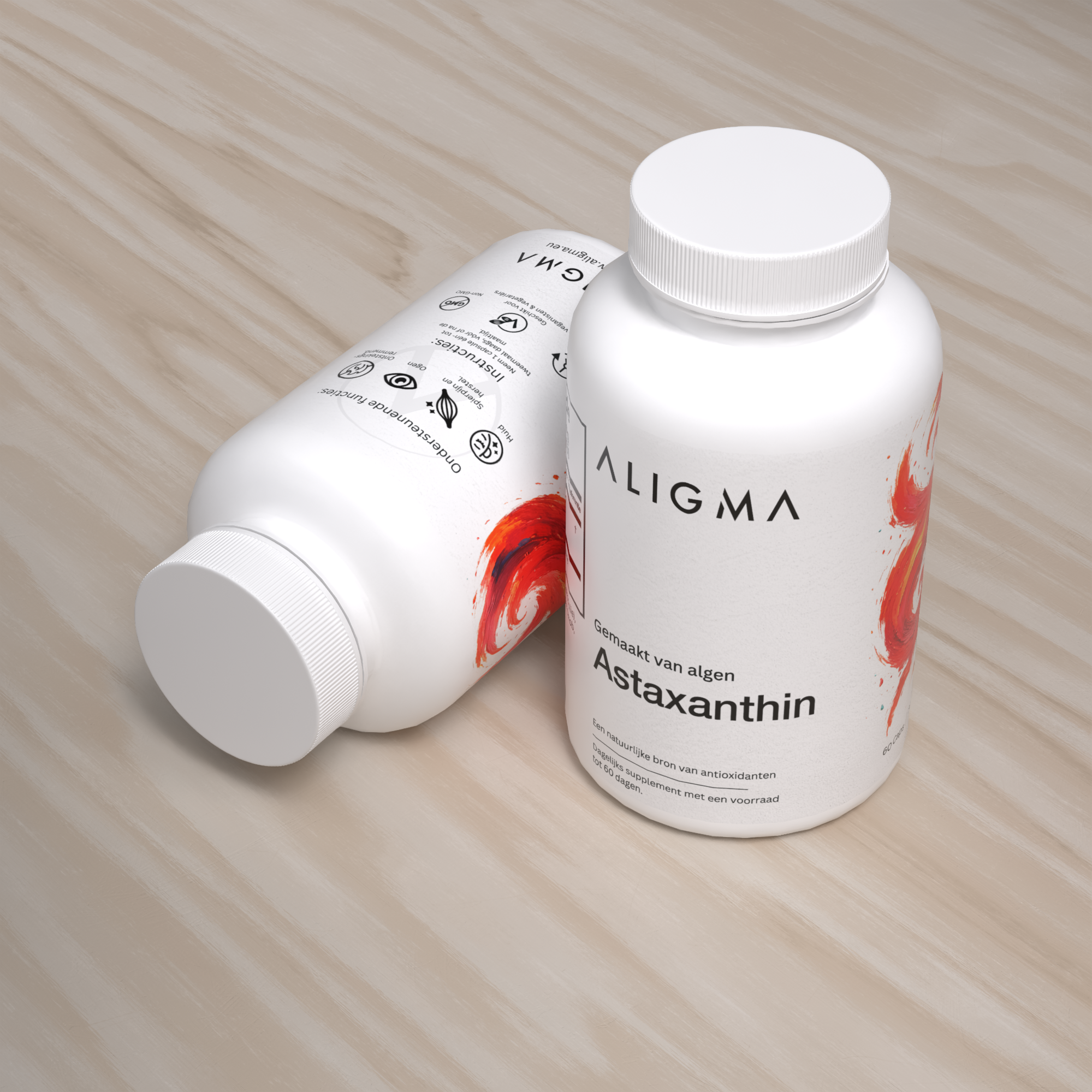 Asthaxhanthin Softgel Capsules 60 stuks 500mg