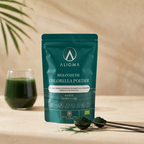 Biologische Chlorella poeder 250 gram - Nutrition Geeks Supplementen en Shilajit-levering