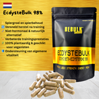 Ecdystebulk - Beta-Ecdysterone 1000mg 98% - Capsules - BeBulk Nutrition - Nutrition Geeks Supplementen en Shilajit-levering