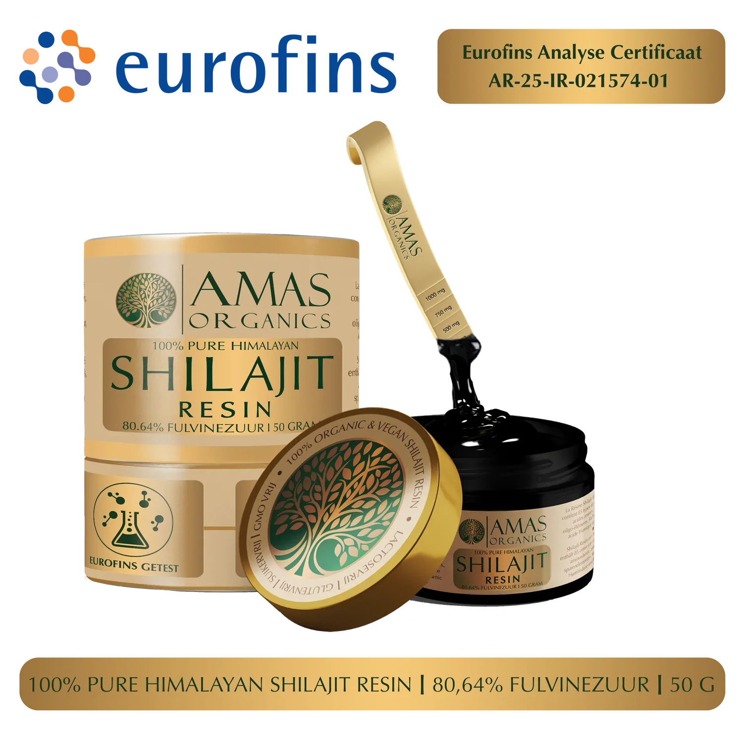 100% PURE HIMALAYAN SHILAJIT RESIN