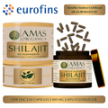 100 % REINE HIMALAYA-SHILAJIT-KAPSELN