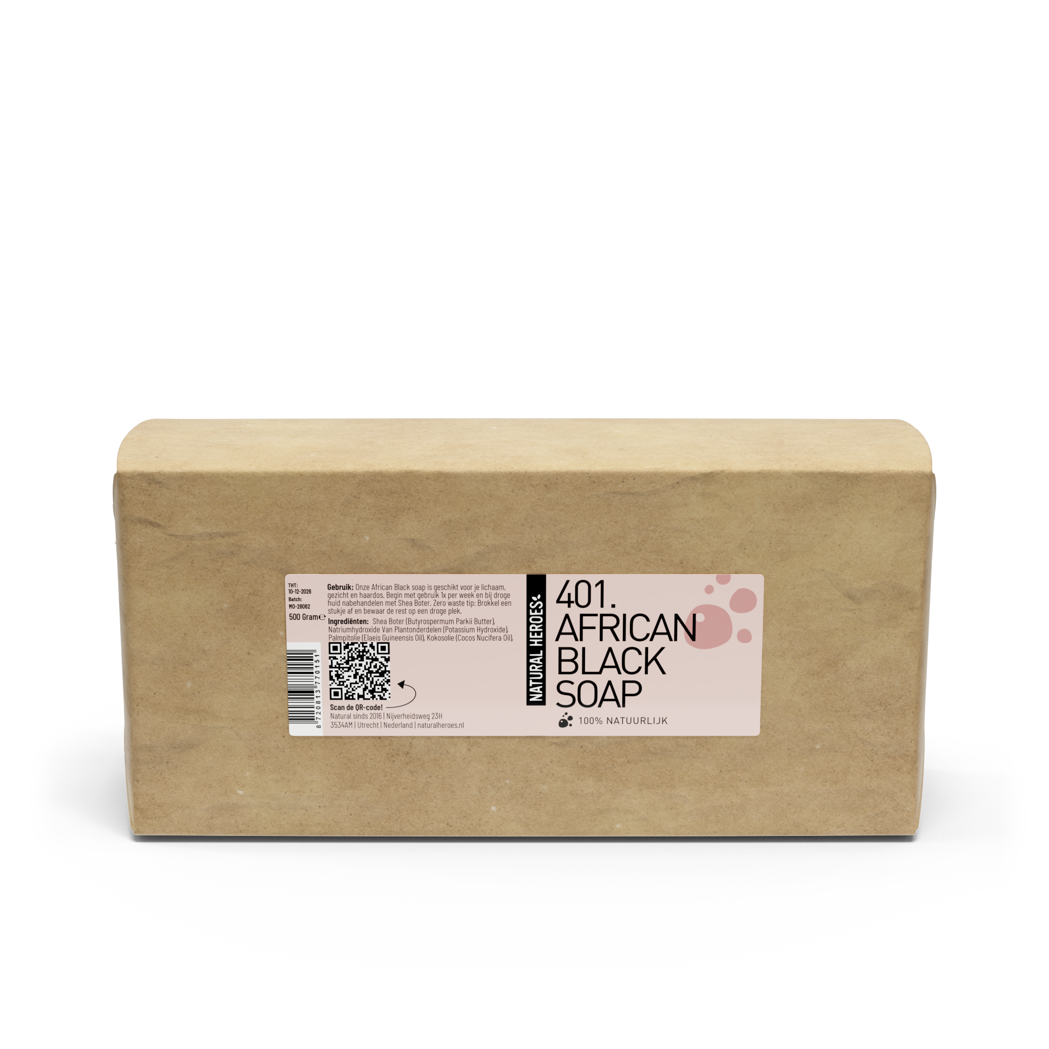 African Black Soap (100% natuurlijk)
