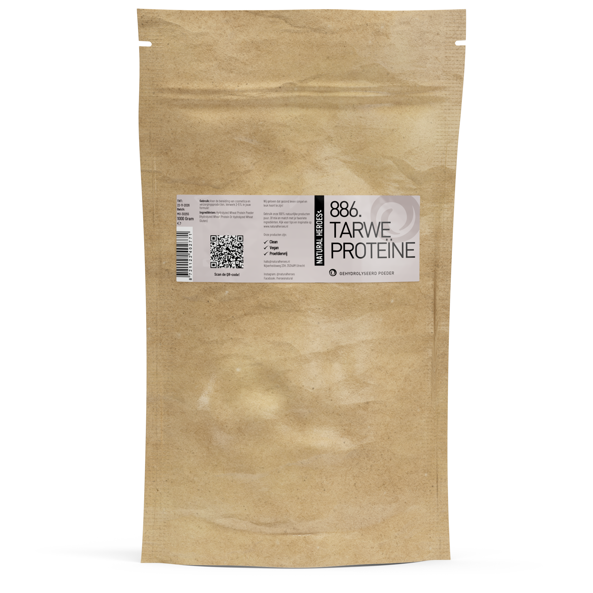 Gehydrolyseerd tarweproteïne