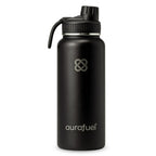 Bouteille isotherme en acier inoxydable – Noir