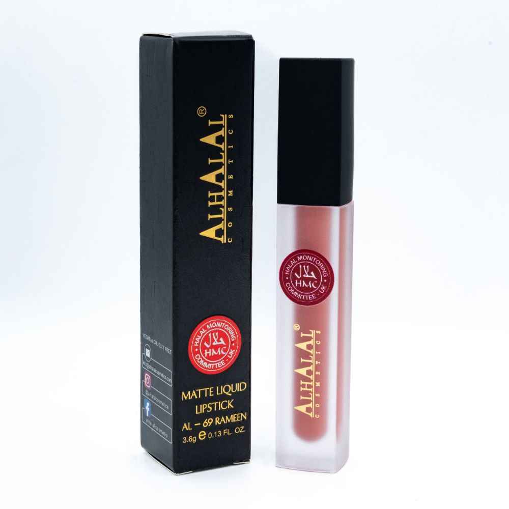 AL Halal-69 RAMEEN BRUINE MATE LIPPENSTIFT
