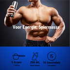 CreaBulk – 100 % Kreatinmonohydrat – BeBulk Nutrition 