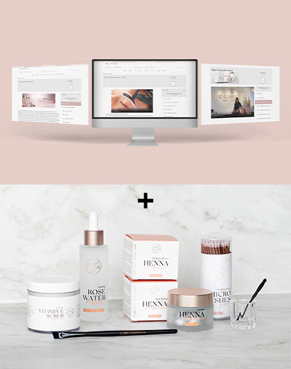 Online Training Brow Henna + Starterkit (different languages)